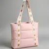Bolsa Tote de Ombro de Algodão Casual e Versátil, Todos os Tipos de Bolsas Personalizadas para Comércio Doméstico e Estrangeiro, Processamento de Marca Própria OEM