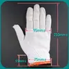 Guantes de algodón de diez agujas con borde amarillo, hilo ordinario, 42 kg 45 kg 50 kg 500 g, pantalla de lámpara de algodón, guantes de trabajo