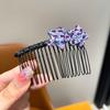 Acessórios de Cabelo para Cabelo Quebrado Infantil Grampo de Cabelo Pente de Cabelo Kuromi Presilha para Franja Pente para Cabelo da Testa e da Parte de Trás da Cabeça da Menina Pente para Menininha