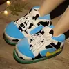 Zapatos sucios para hombre y mujer, un par de cono de felpa peluda, zapatos de invierno raros de algodón de coco, zapatillas divertidas de algodón Aj, venta al por mayor