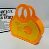 Bolsas de Fieltro Grueso para Regalo del Festival de Mediados de Otoño para Promoción Corporativa, Recuerdos de Pasteles de Luna Festivos, Bolsas de Hombro de Fieltro con Logo Personalizado