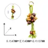 Sándalo Madera Maciza Talla Fruta de la Gran Cosecha Calabaza de los Múltiples Tesoros Llavero Tejido Colgante Decoración de Bolsa Fábrica de Origen