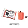 Impermeable de Emergencia Recubierto de Aluminio PE, Poncho Térmico Portátil para Uso al Aire Libre, Impermeable Sencillo a Prueba de Viento para Uso al Aire Libre