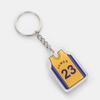 Novo chaveiro de estrela de basquete masculino Kobe Owen Harden James acrílico desenho animado bolsa pingente atacado