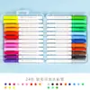 Plumas Acuarelables Lavables de Cerdas Suaves para Niños para Pintura y Graffiti Infantil Set de Pinceles a Base de Agua 12 24 36 48 Plumas de Colores