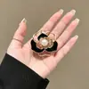Broche de Camélia Moda Estilo Coreano Luxo Leve High-End Nicho Pin de Lapela Fivela Anti-Exposição Broche de Flor Acessórios Atacado