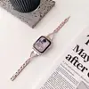 Correa de Apple Watch con diseño metálico en forma de cruz Apple S11/12; Correa para reloj Xiaomi 8/9 Pro