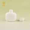 Botella Vacía Portátil de Material PE con Cuerpo de Presión para Loción Corporal Cosméticos al por Mayor Plana Redonda Gordita Tapa de Presión abatible Botella de Loción