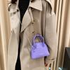 Bolso bandolera de moda 2022 Nuevo Invierno Casual Estilo Cadena Retro Bolso de mano Bolso de mujer Bolso de hombro Negro