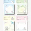 Caderno com Notas Adesivas Miffy Rabbit N-time da Mipin Stationery para Alunos do Ensino Fundamental, Páginas Coloridas, Rilakkuma, Hello Kitty, Notas Adesivas de Alto Valor