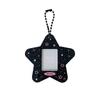 Llavero de Estrella de Acrílico de Dibujos Animados Coreanos para Sostener Fotos para Estudiantes Marco de Foto de Identificación de 1 Pulgada Colgante Joyería para Mujeres
