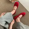 Sapatos de salto baixo retrô com aumento de altura oculto para mulheres, novos sapatos Mary Jane versáteis estilo fada para o verão de 2026
