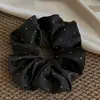 Goma para el pelo estilo coreano con pedrería de estrella Accesorio versátil para el cabello con pedrería para la parte posterior de la cabeza, Lazo para el pelo de alta gama para mujer