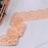 Acessórios de Renda Elástica Colorida para Decoração de Tecido DIY Feito à Mão, Decoração de Bainha de Saia, Materiais Estreitos Pretos e Brancos
