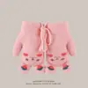 Guantes Pequeños para Niños, Guantes de Medio Dedo para Bebés, Niñas y Niños, Engrosados de Invierno, Cálidos, Cortavientos, Guantes de Cinco Dedos para Bebés de un Año