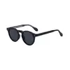2026 Nuevas Gafas de Sol de Moda Europeas y Americanas con Montura Redonda para Mujer, Pin Personalizado de Propionato Gafas de Sol Versátiles con Protección Solar para Mujer Transfronterizas