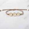 Pulsera de flor seca tejida a mano encaje flor joyería simple Mori pequeña fresca flor eterna puesto de flores suministro chica
