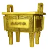 Ornamentos Ding de Latão Ding Sheng Ding Dragão Duplo Ding Besta de Quatro Lados Ding Wan Fu Ding Integridade Ding Incensário Fang Ding Presente