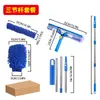 Herramienta para limpiar cristales, limpiacristales de baño, limpiacristales para uso doméstico, mango con forma de ola con cuerda para colgar, raspador de silicona para cristales