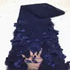 Malla de Tela Bordada 3D, Tela Bordada Estéreo con Cuentas Hecha a Mano, Tela para Vestido de Ropa de Primavera y Verano Lista para la Venta