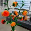 Palitos Torcidos en Stock del Fabricante, Kit de Materiales para Ramo DIY Infantil, Tallos de Chenilla Encriptados para Palitos Torcidos de Ramo de Tulipanes