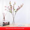 Simulação com folhas de azevinho pequeno com simulação de presente de mão baga frutas vermelhas azevinho frutas fortuna decoração casa frutas frutas vermelhas