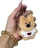 Colgante de Peluche de Cachorro Garabateado Nuestro Colgante para Mochila Escolar Llavero Colgante de Muñeca Lote de Peluche Pequeño Regalo