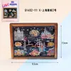 Pegatinas para Refrigerador de Shanghái Pegatinas Magnéticas de Madera Souvenirs Turísticos de la Ciudad Souvenirs Guochao Wenchuang Pegatinas Atracciones Turísticas Populares