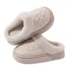 Pantuflas de invierno para mujer, nuevo estilo, para interior, cálidas y antideslizantes, con suelas de felpa suave, disponibles para parejas, al por mayor para hombres
