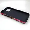 Funda de Teléfono Personalizada con Estampado de Leopardo y Flor de Hibisco, Diseño Color-Blocking Estilo Chica Picante, Resistente a Golpes y al Desgaste con Protección Completa de Bordes, Compatible con Apple