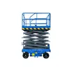 Plataforma elevadora totalmente automática autopropulsada 6/8/10 m vehículo de trabajo aéreo vehículo de escalada móvil tipo tijera
