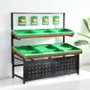 Estantería para Frutas y Verduras de Supermercado Estante para Verduras Estante Comercial de Múltiples Niveles para Verduras Estante de Exhibición para Frutas y Verduras Estante de Exhibición para Puesto Callejero