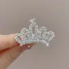 Tiara de Coroa Princesa Infantil Fita de Cabelo de Pérola Elástico para Cabelo Corda de Cabelo para Meninas Alta Elasticidade Corda de Cabelo Acessório de Coque para Cabelo
