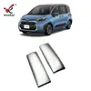 Adecuado para Toyota 23 Sienta Manija de Puerta Central Modificada Tira Brillante Decorativa Serie 10 Manija Trasera Especial Cromado