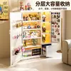 Gabinete de almacenamiento de acero para figuras, estantería de piso multicapa para cómics, vitrina para exhibición de juguetes infantiles, gabinete de almacenamiento de metal