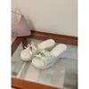 2026 Novo Estilo Impermeável Plataforma Solado Grosso Palha Salto Alto Sandálias Anabela Open-Toe Uma Tira para Mulheres
