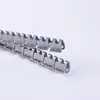 Conector de Correia Transportadora de PVC Fivela de Aço Inoxidável Fivela Dente de Lobo Fivela Redonda Acessórios para Fivela de Correia Transportadora