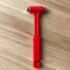 Mini martillo de seguridad multifunción dos en uno para coche, martillo de escape de emergencia para coche, rompeventanas, martillo salvavidas sólido