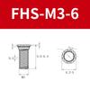 Ponto Fhs Cabeça Redonda Chata Parafuso Rebite Dentado M3 Aço Inoxidável 304 Limpeza Placa Cega Ouro Conector de Chassi