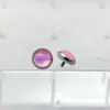 Aleación de Titanio G23 Rosca Interna Cabeza de Gota de Aceite Joyería Cabeza para Piercing de Labio Clavo de Labio Titanio F-136 Rosca Interna Cabeza de Gota de Aceite para Piercing