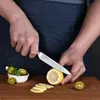Faca de Frutas de Aço Inoxidável para Uso Doméstico, Faca Descascadora Profissional, Faca Pequena Afiada para Cortar Frutas e Vegetais, Ferramenta de Cozinha