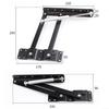 Escritorio para Computadora Mesa de Centro Elevable con Bisagras Marco de Soporte Plegable Amortiguador Hidráulico Elevador Mesa de Centro Escritorio Plegable Marco Elevable