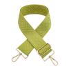 Venta caliente transfronteriza, nueva correa de hombro ancha de cinco cm de color sólido, accesorios para bolsos, correa larga decorativa, correa de hombro cruzada de repuesto.