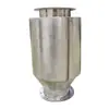 Removedor de Ferro Magnético Permanente em Tubo, Núcleo Magnético Cônico, Remoção de Ferro para Linha de Produção de Grãos e Ração, Separação Multi-Magnética em Aço Inoxidável