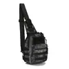Bolsa de Peito Pequena Masculina Bolsa de Ombro para Ciclismo Bolsa de Peito Tática Camuflagem Militar Bolsa Lateral Portátil para Montanhismo ao Ar Livre Venda Direta da Fábrica