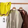 Camiseta Base de Manga Larga de Secado Rápido Deportiva para Ciclismo Pareja Estilo Montaña Bloque de Color Exterior 11135
