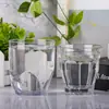 Fábrica de Dongguan inyección plástico PLA copa de vino acrílico PC material bebidas alcohólicas Whisky Taza