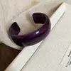 Pulsera Geométricamente Manchada de Resina Dopamina Colorida, Lujo Ligero, Pulsera de Nicho de Gama Alta, Pulsera Versátil Transfronteriza Europea y Americana