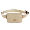 Riñonera Deportiva para Mujer para Viajes al Aire Libre, Bolso Bandolera Simple, Riñonera Impermeable de Gran Capacidad Estilo Coreano, Bolso de Tendencia de Moda