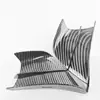 Accesorios para Motocicleta Cuchillo de Viento Lateral Modificado Ala Fija de Carreras Deflector Universal Spoiler de Viento Lateral Ala Deflectora